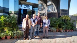 Pre -Inauguration visit of Swiss Visitors to NITMA office